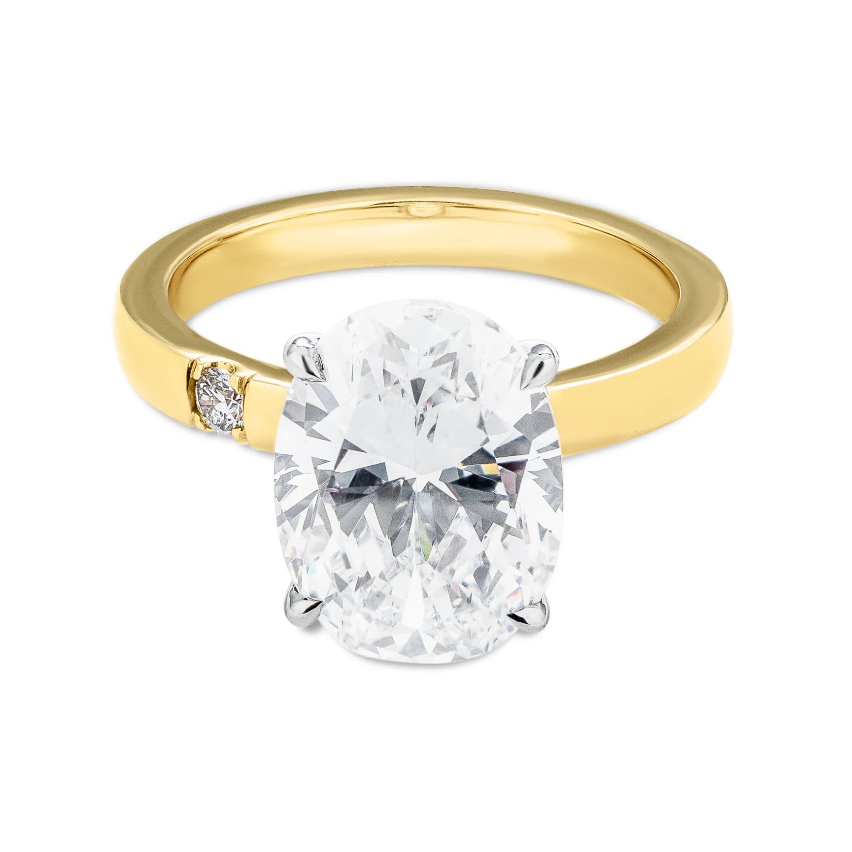 Destiny Oval Engagement Ring