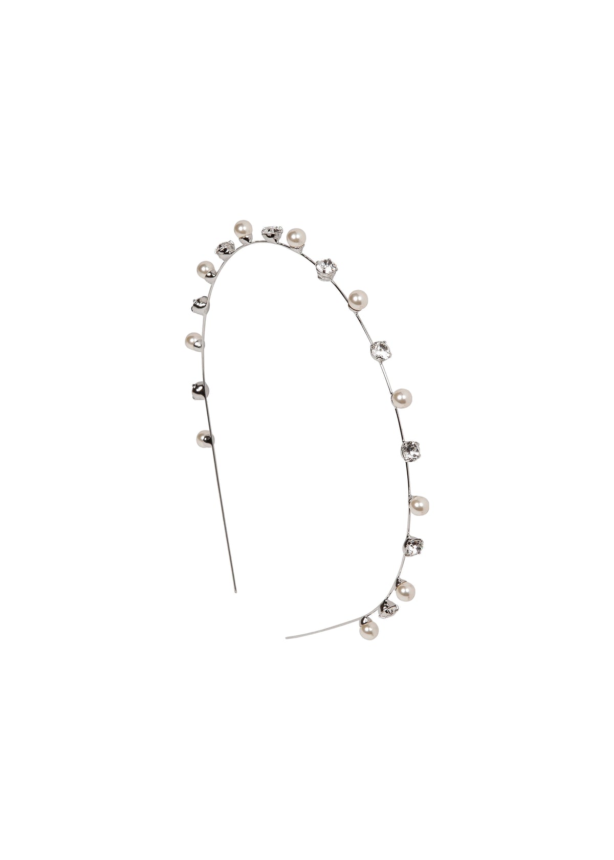 Ines Crystal Pearl Headband