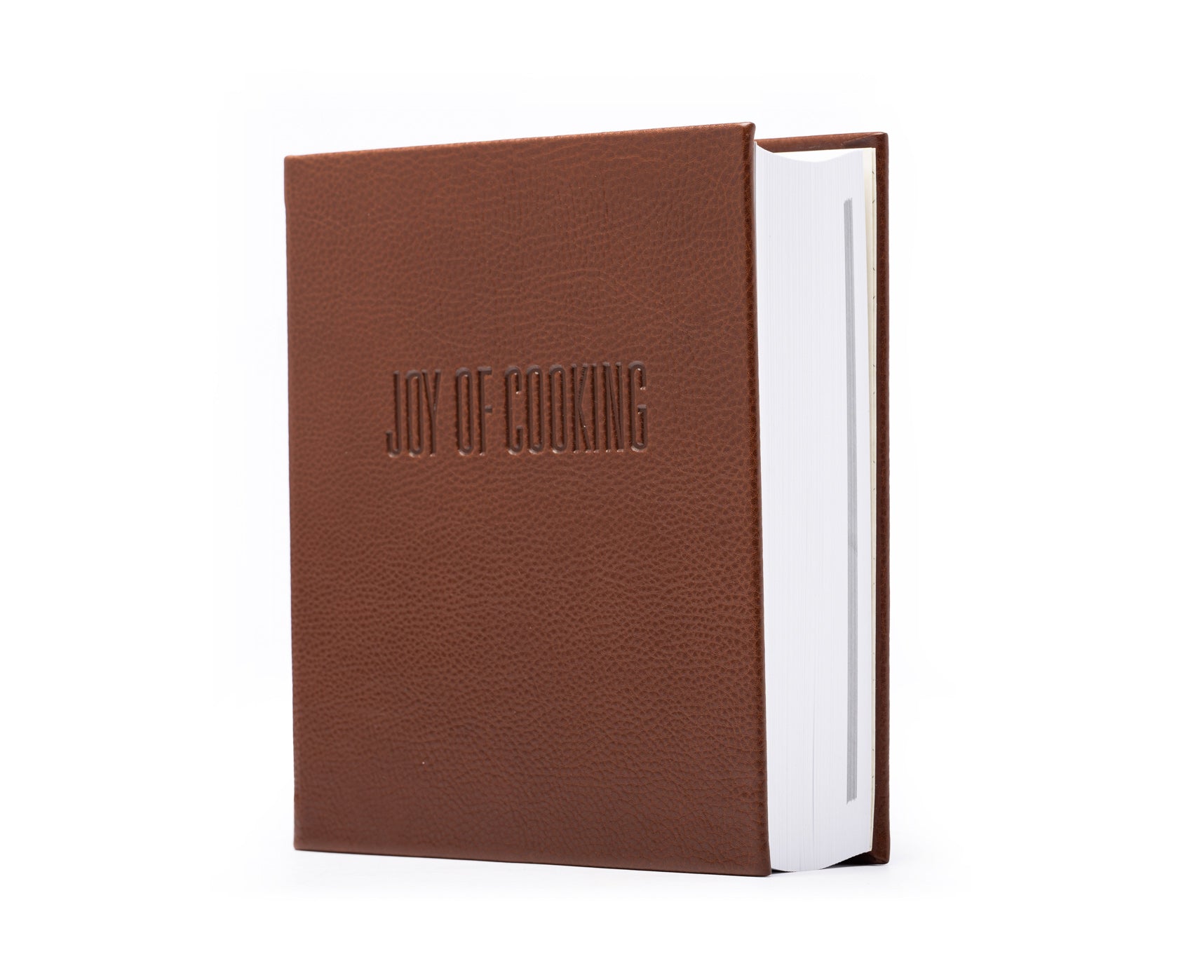 Joy Of Cooking  | Vintage Chestnut Leather