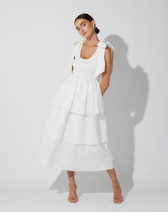 Kaiya Midi Dress | White Dresses Cleobella 