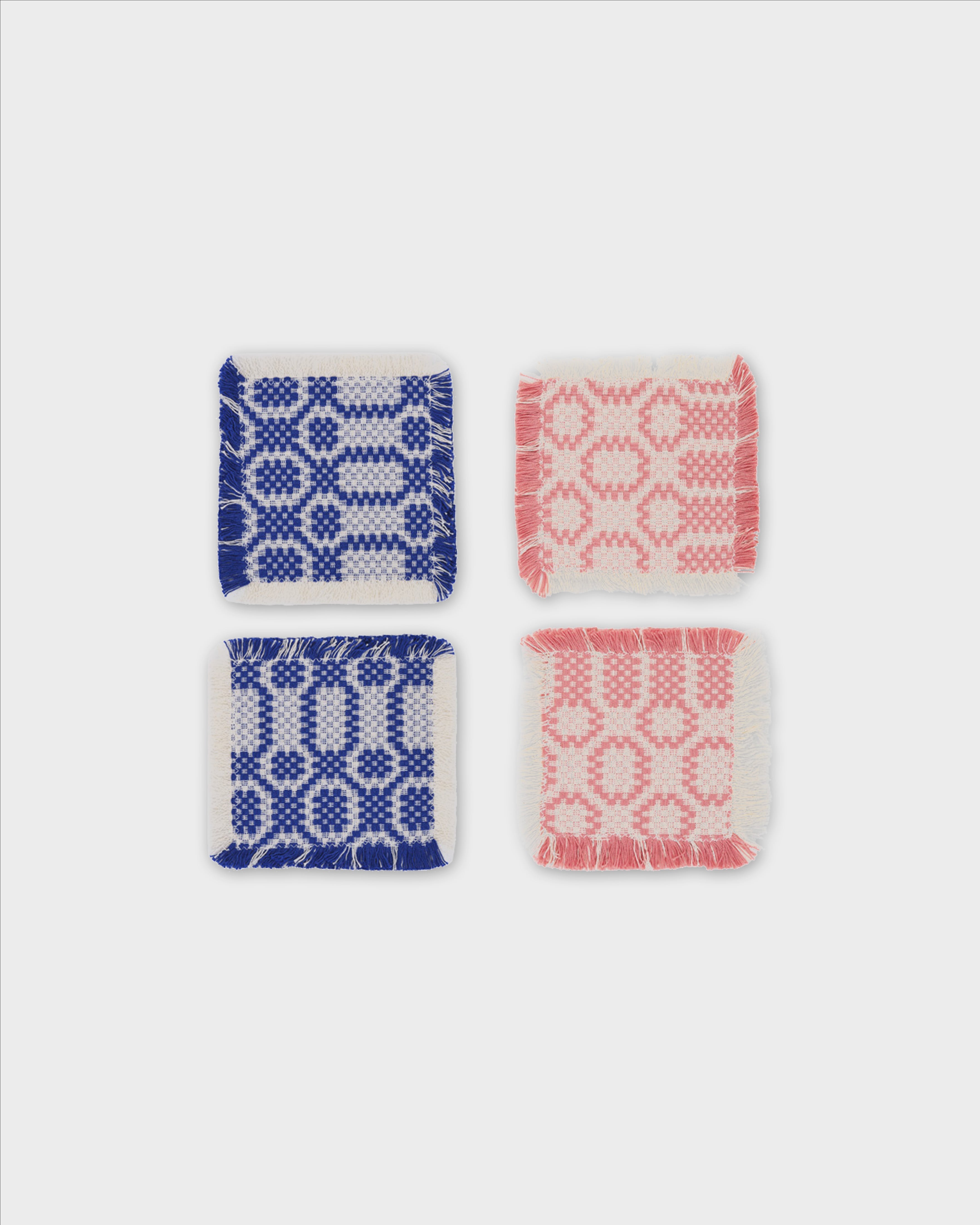 Lecce Coasters in Blue, Set of 2