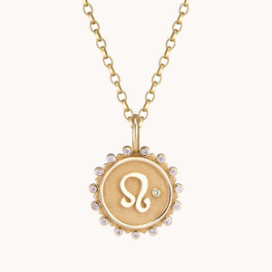 Leo Pendant Necklace, Necklaces - Marlo Laz