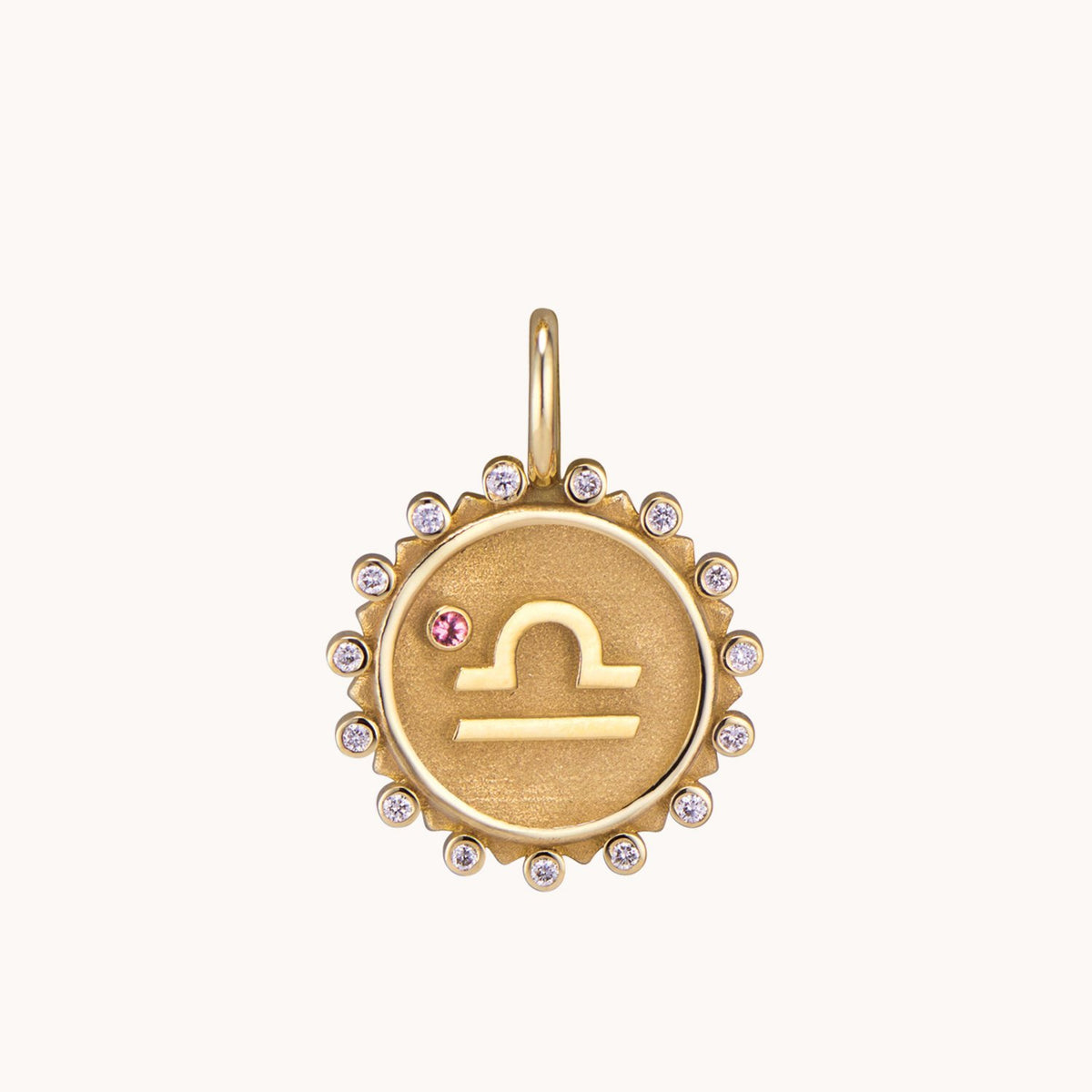 Libra Pendant Necklace, Necklaces - Marlo Laz