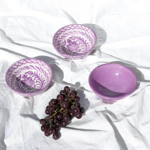 Casa Lila Small Bowl with Lilac Glaze