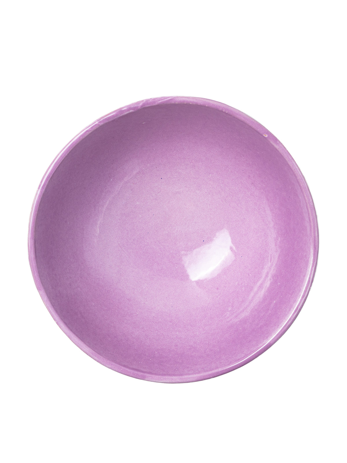 Casa Lila Medium Bowl with Lilac Glaze