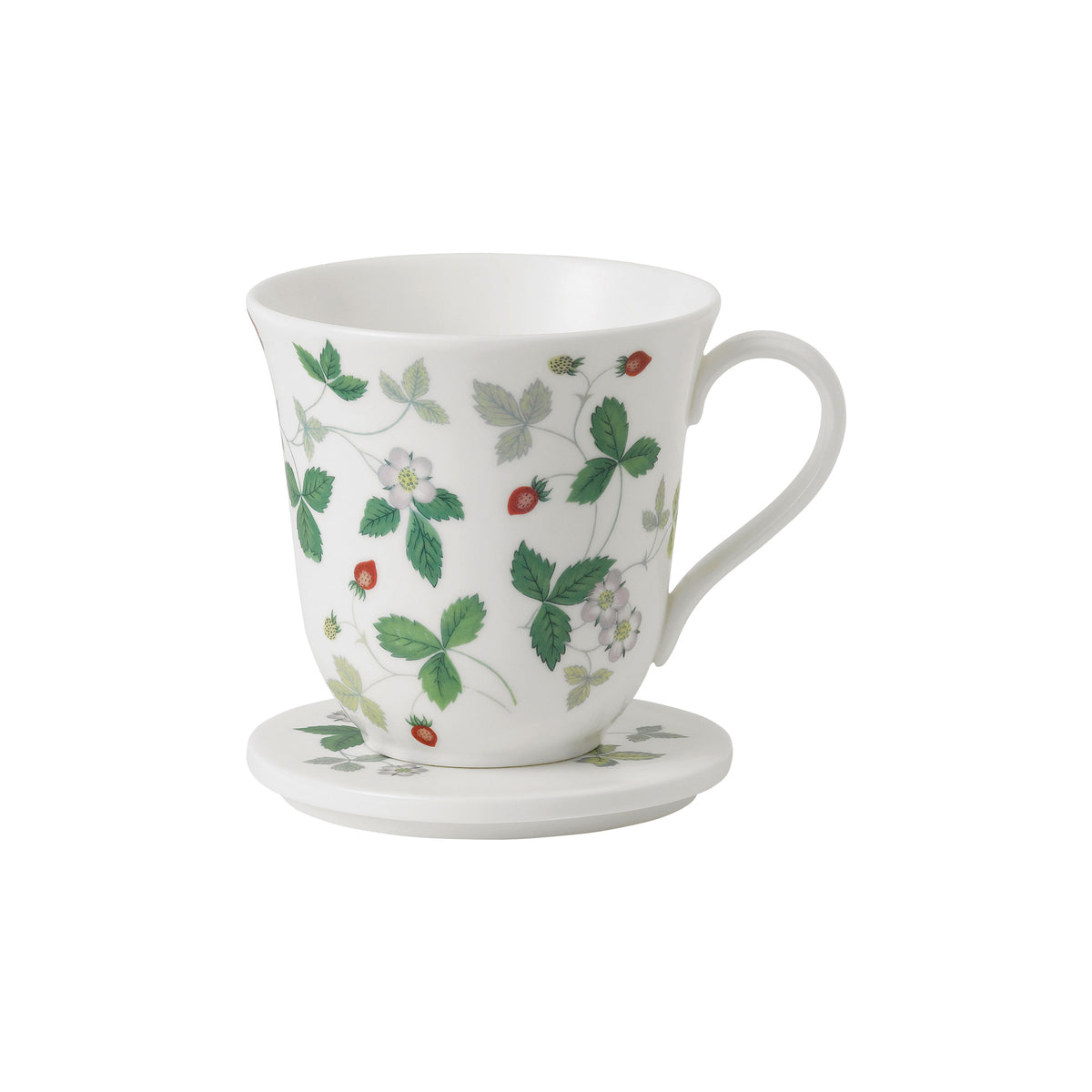 Wild Strawberry Lidded Mug