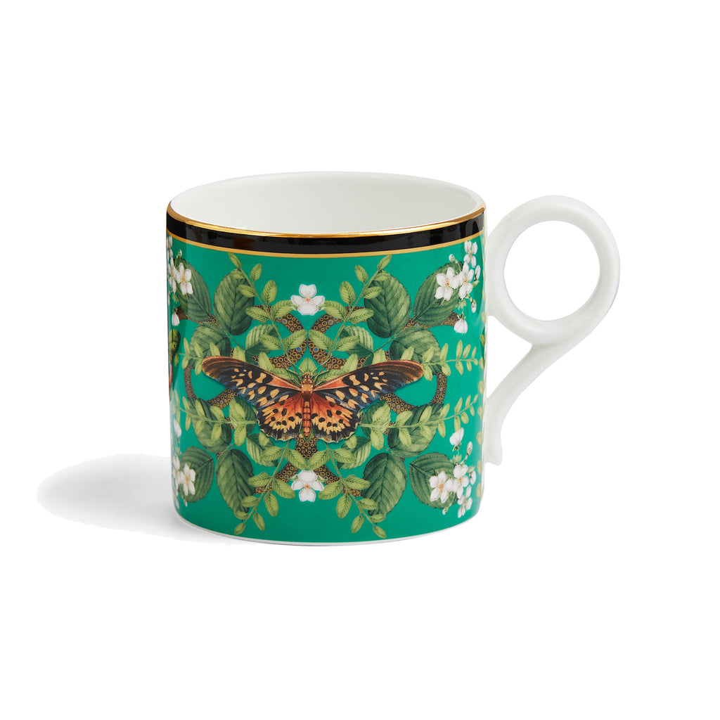 Wonderlust Emerald Forest Mug, Large