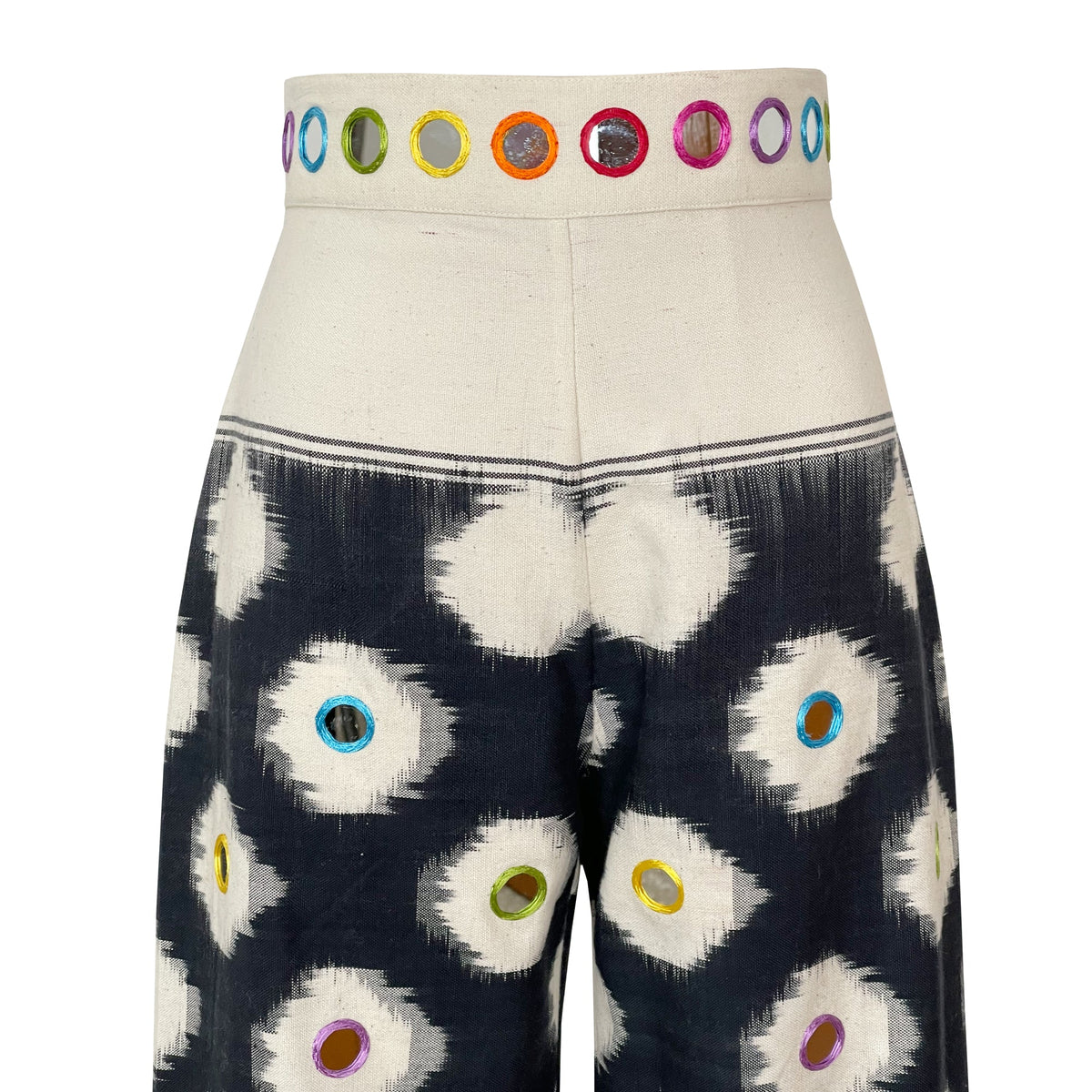 Multicolor Mirror Trousers