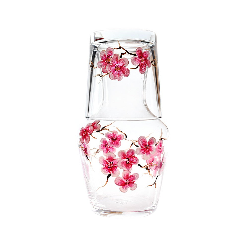 Cherry Blossom Carafe And Tumbler