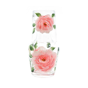 Peony Carafe And Tumbler