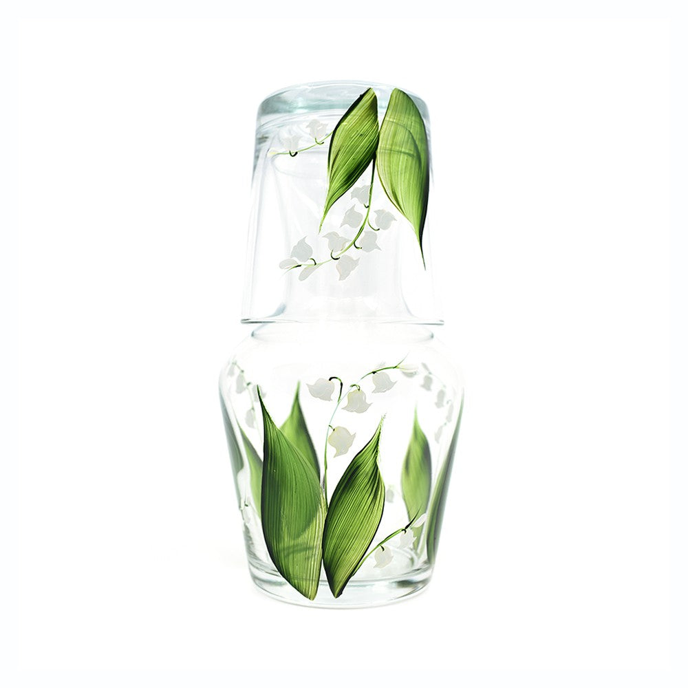 Lily Of The Valley Carafe And Tumbler