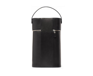 Pairing No. 285 | Black Leather Wine Carrier