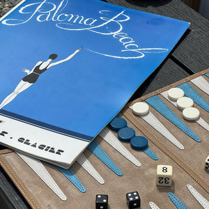 Travel St. Barth Backgammon Board