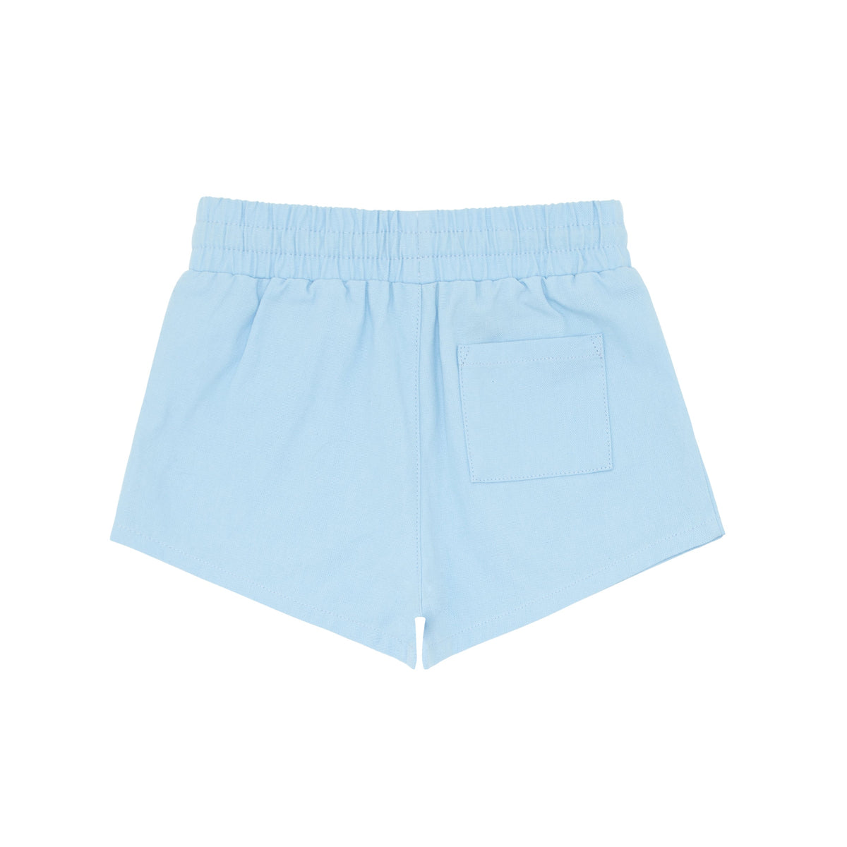 Boys Peri Blue Cotton Twill Short