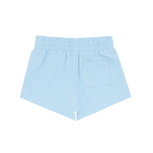 Boys Peri Blue Cotton Twill Short