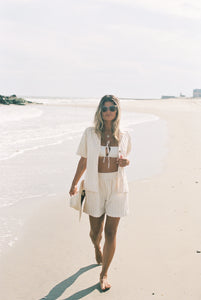 Joie Weekend Top in Vanilla Stripe