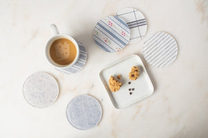 Eliot Classic Ticking Coaster Set