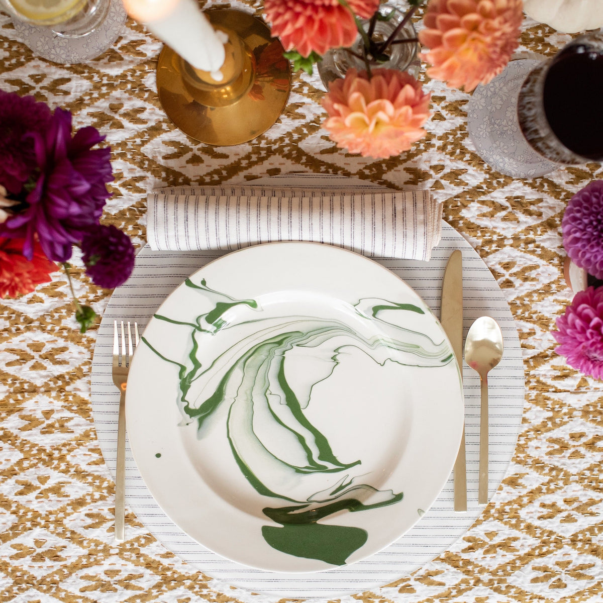 Eliot Classic Ticking Napkin Set