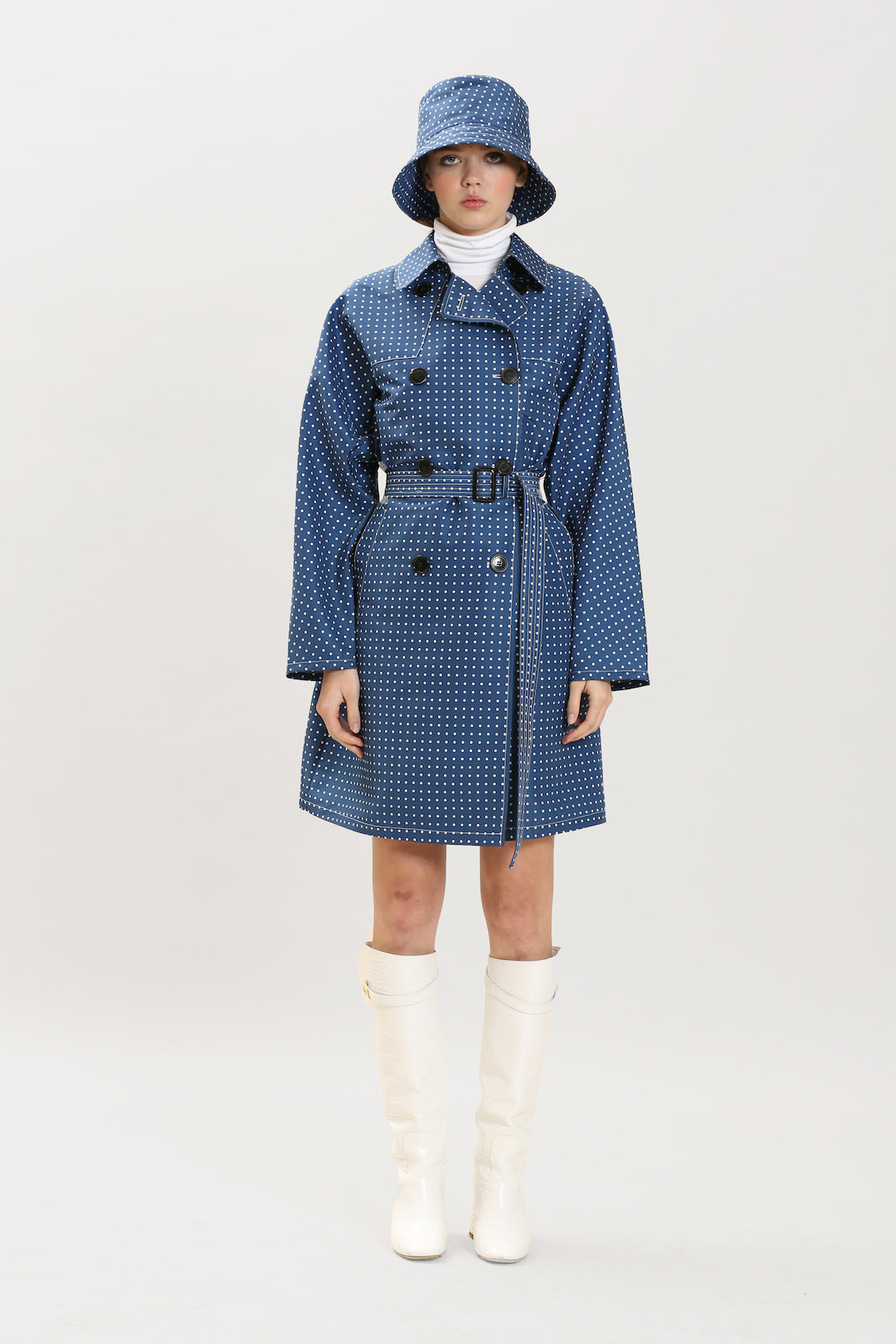 Microdot Raincoat