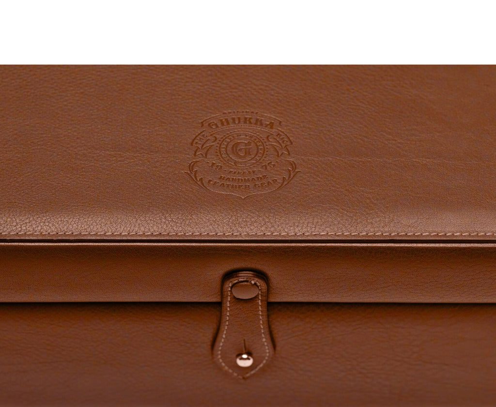 Raj Box | Vintage Chestnut Leather - Ghurka