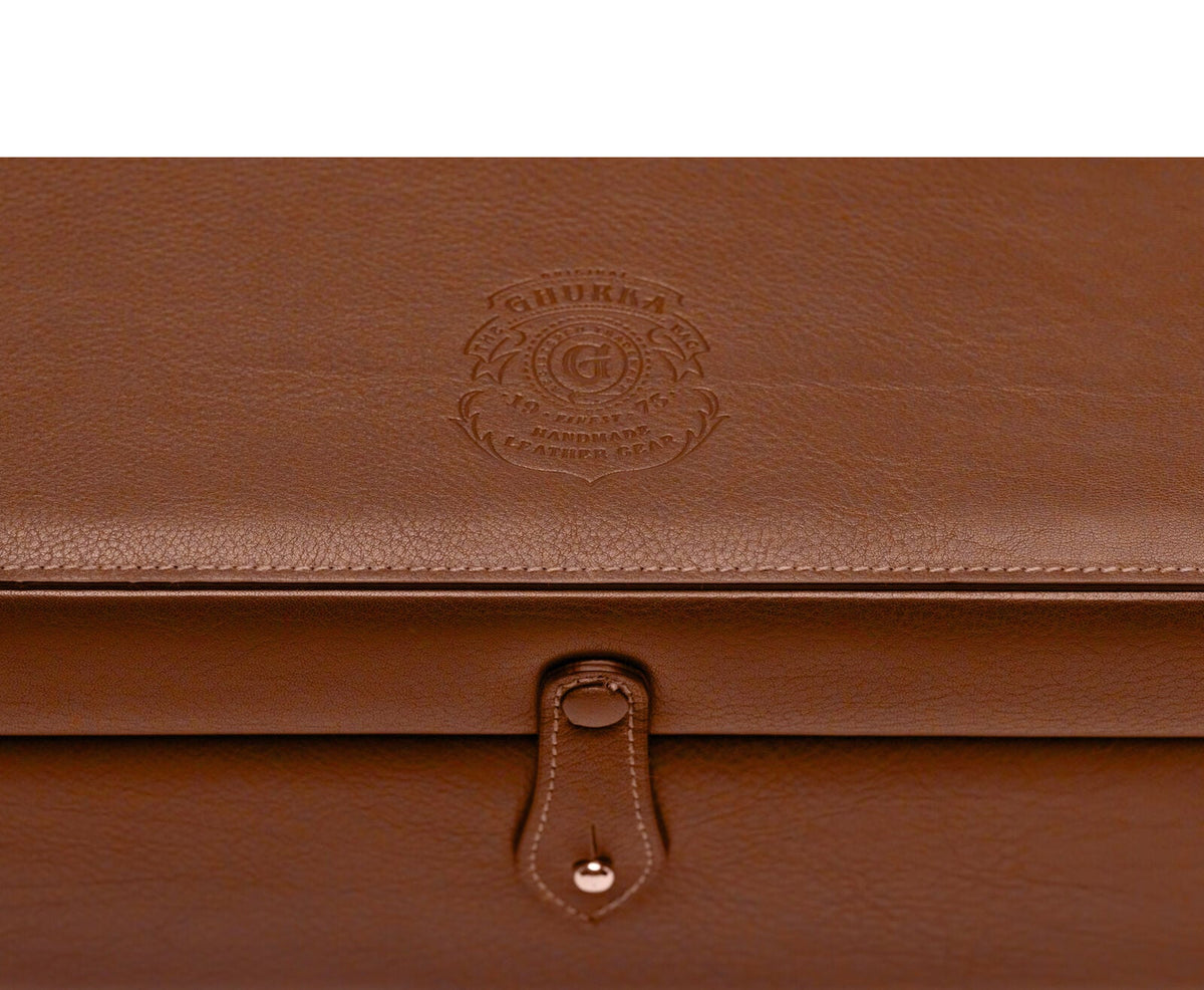 Raj Box | Vintage Chestnut Leather - Ghurka