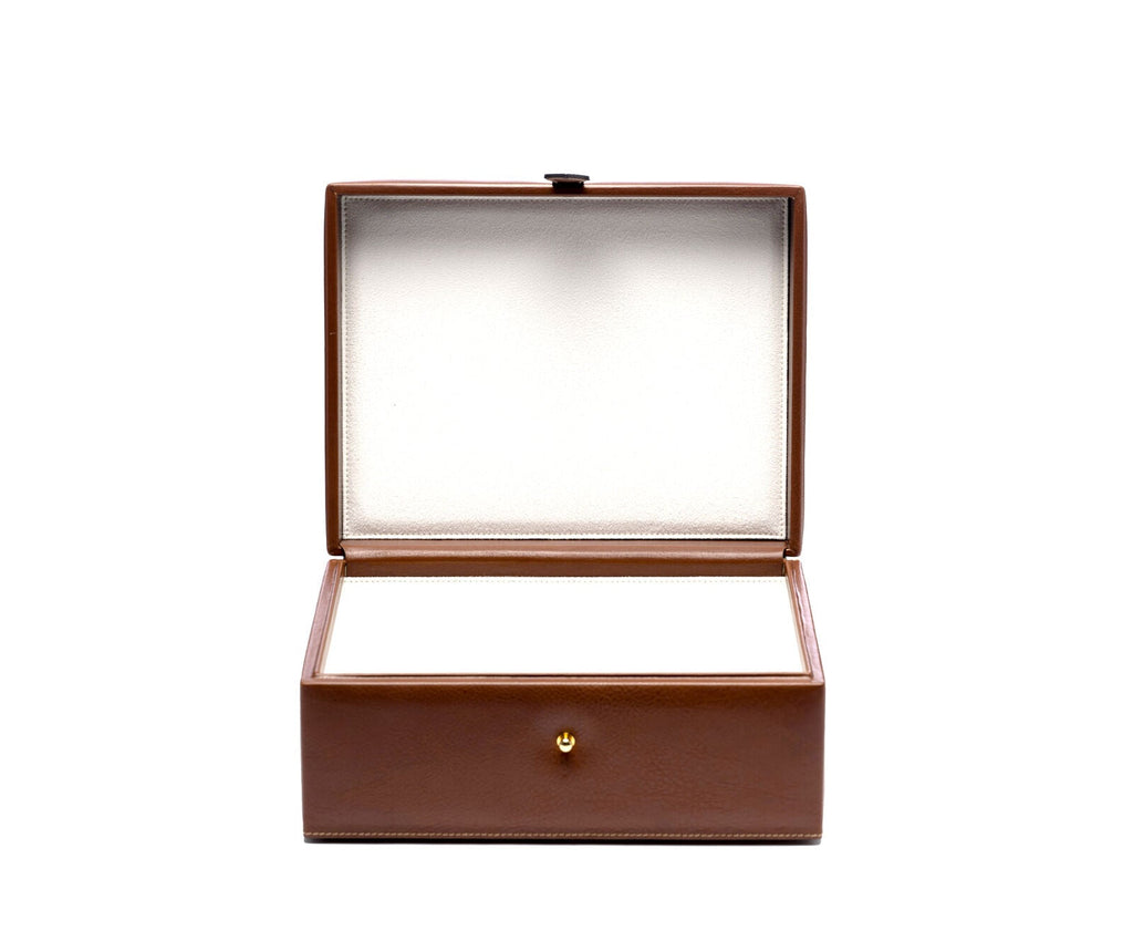 Raj Box | Vintage Chestnut Leather - Ghurka
