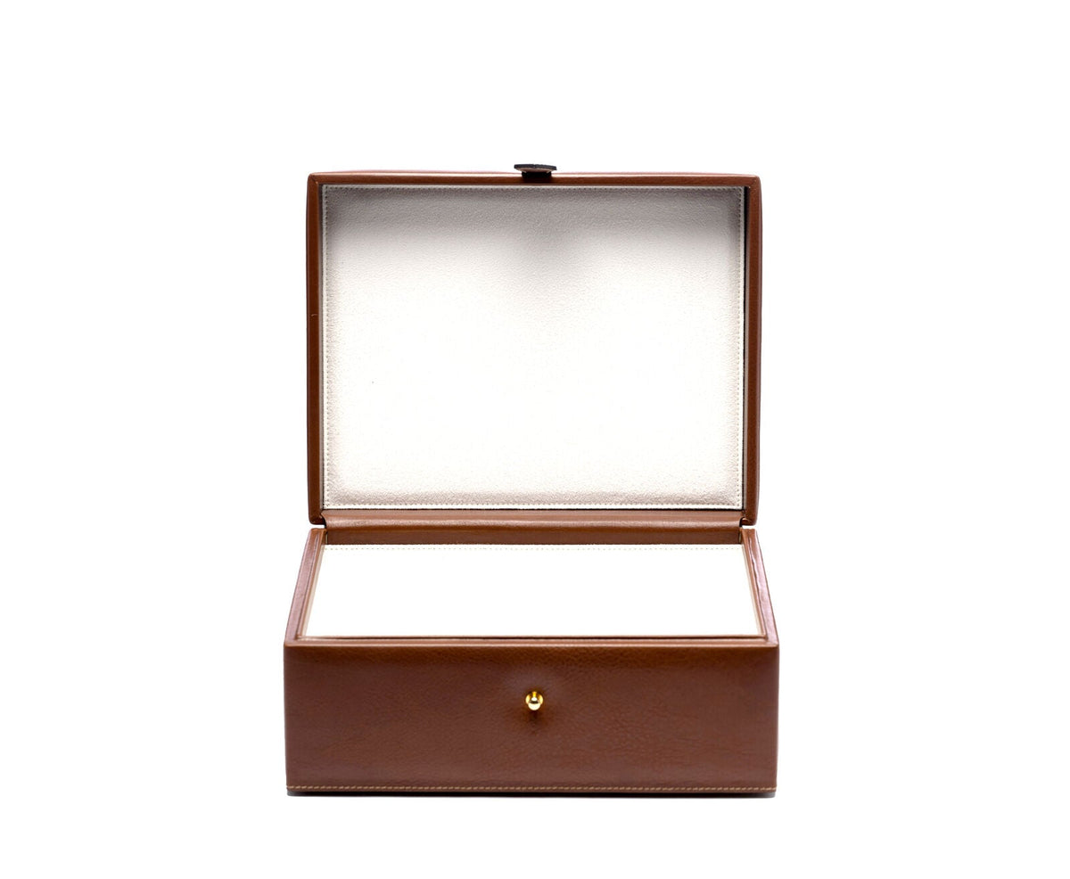 Raj Box | Vintage Chestnut Leather - Ghurka