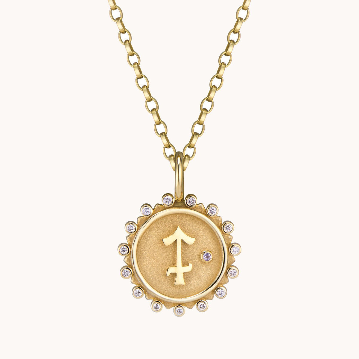 Sagittarius Pendant Necklace, Necklaces - Marlo Laz