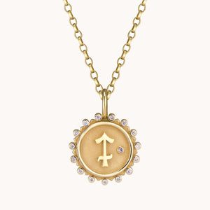 Sagittarius Pendant Necklace, Necklaces - Marlo Laz