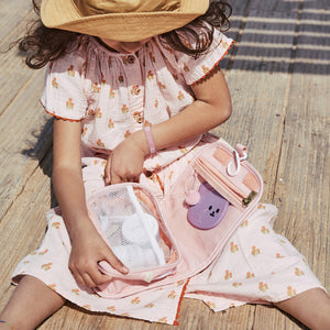 See-Ya Wash Bag in Pink Daisies