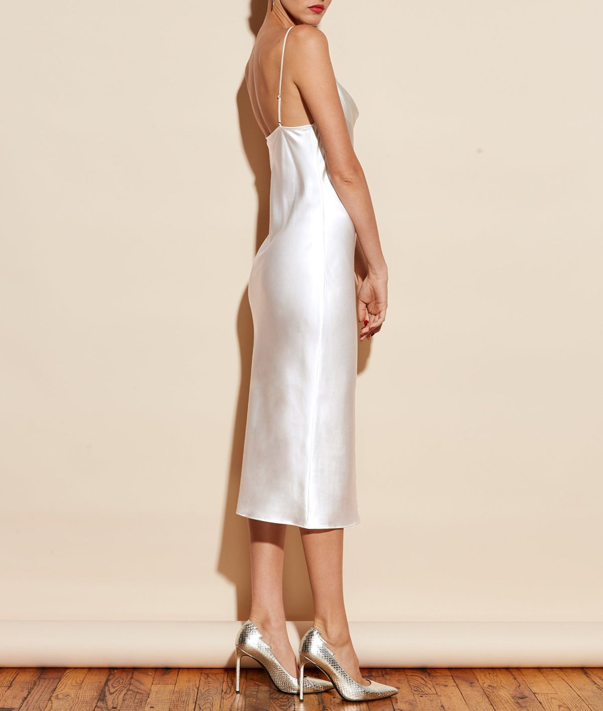 Cowl Neck Slip Dress