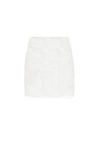 OTM Exclusive: Sydney Skirt in Ivory Tweed