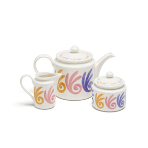 Gaia Purple & Pink Tea Set