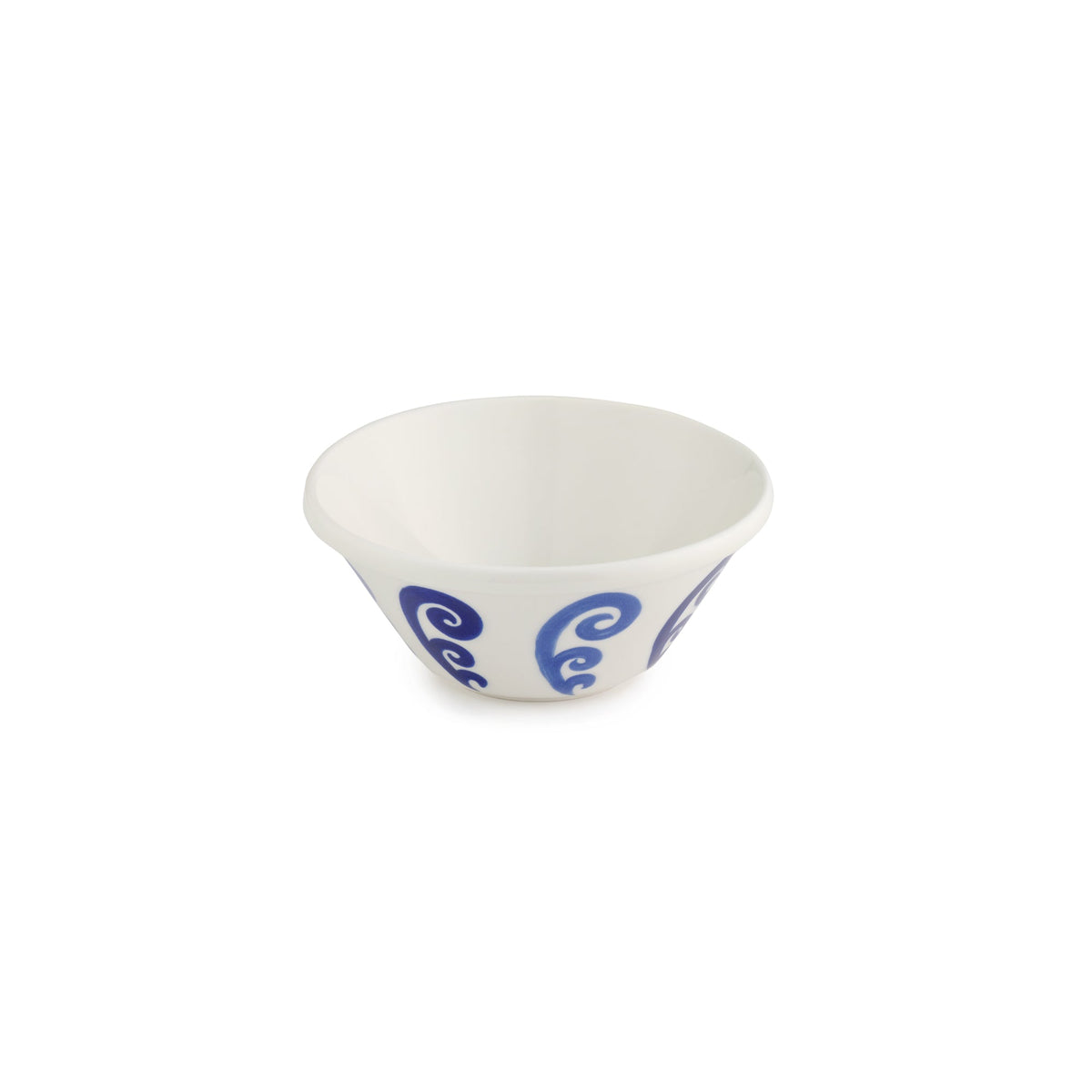 Athenee Two Tone Blue Peacock Bowl