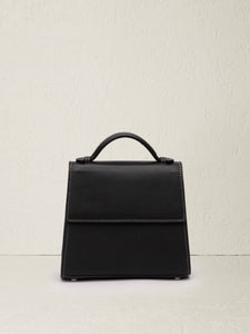 The Small Top Handle in Nappa Leather