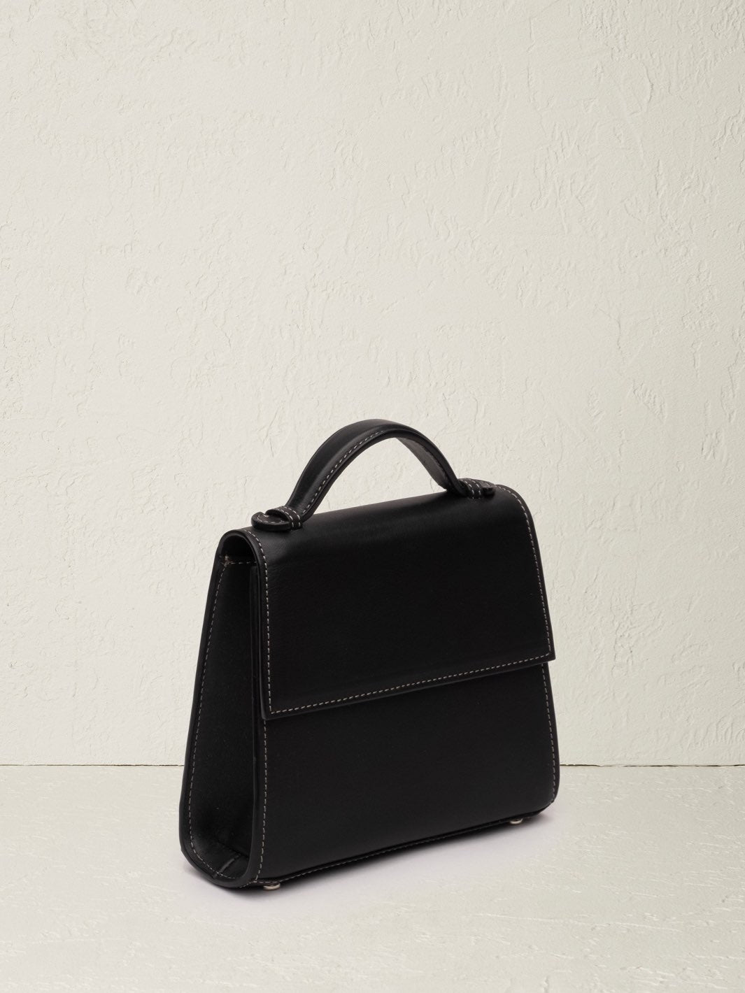 The Small Top Handle in Nappa Leather