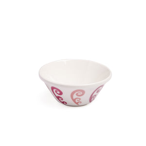 Athenee Two Tone Pink Peacock Bowl