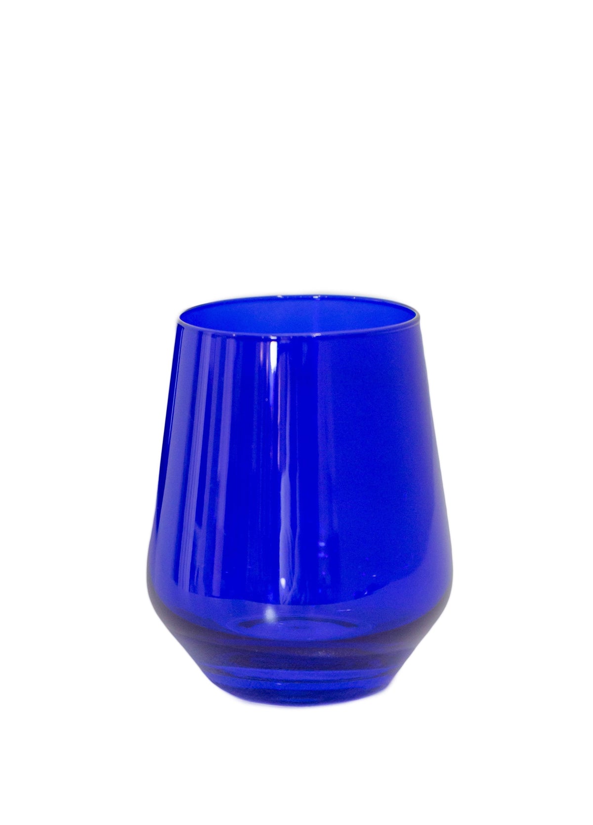 Wine Stemless, Set of 6 Royal Blue