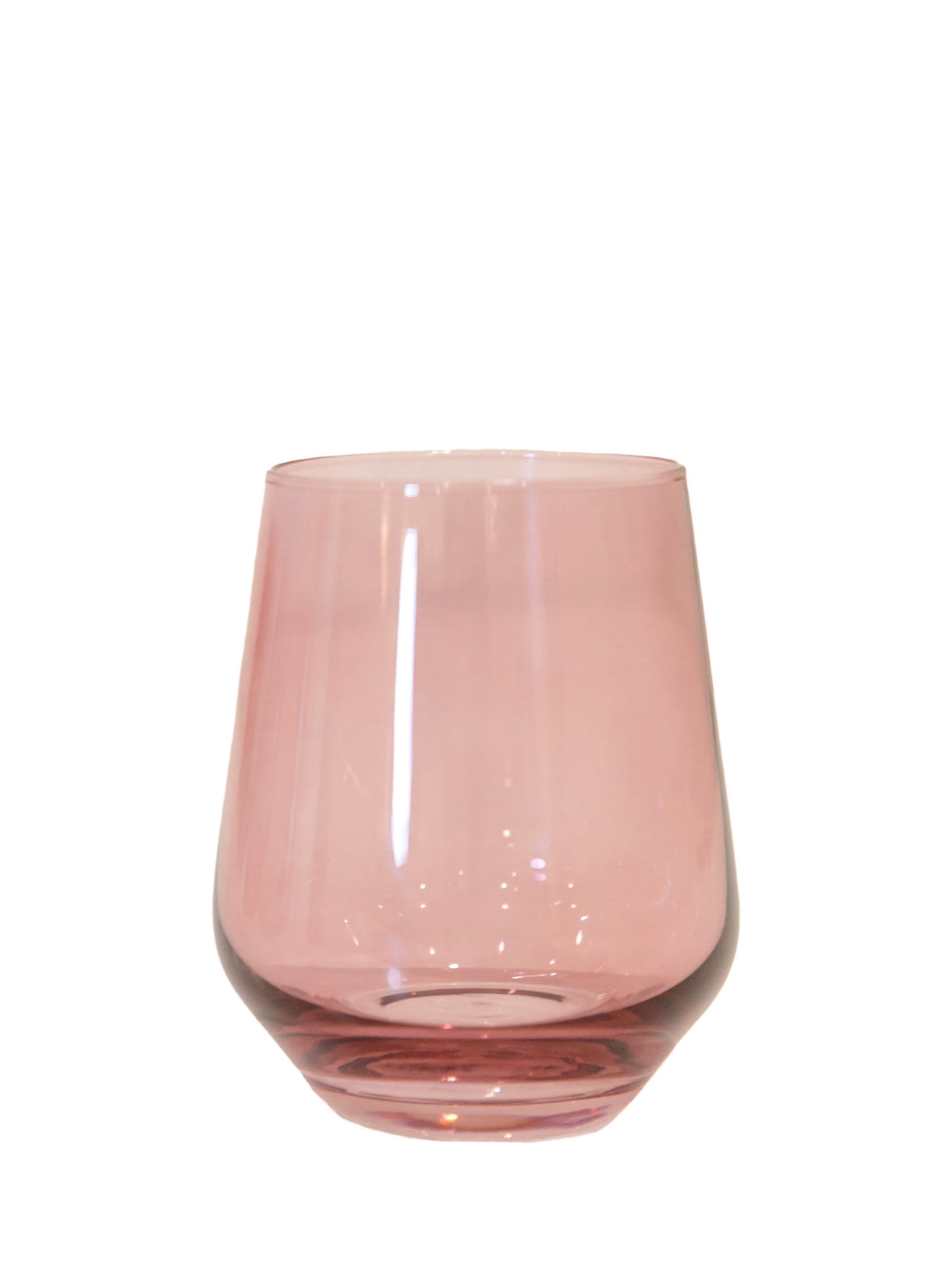 Wine Stemless, Set of 6 Rose