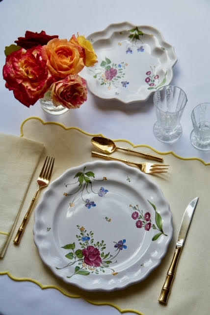 Picardie Dinner Plate in Florale