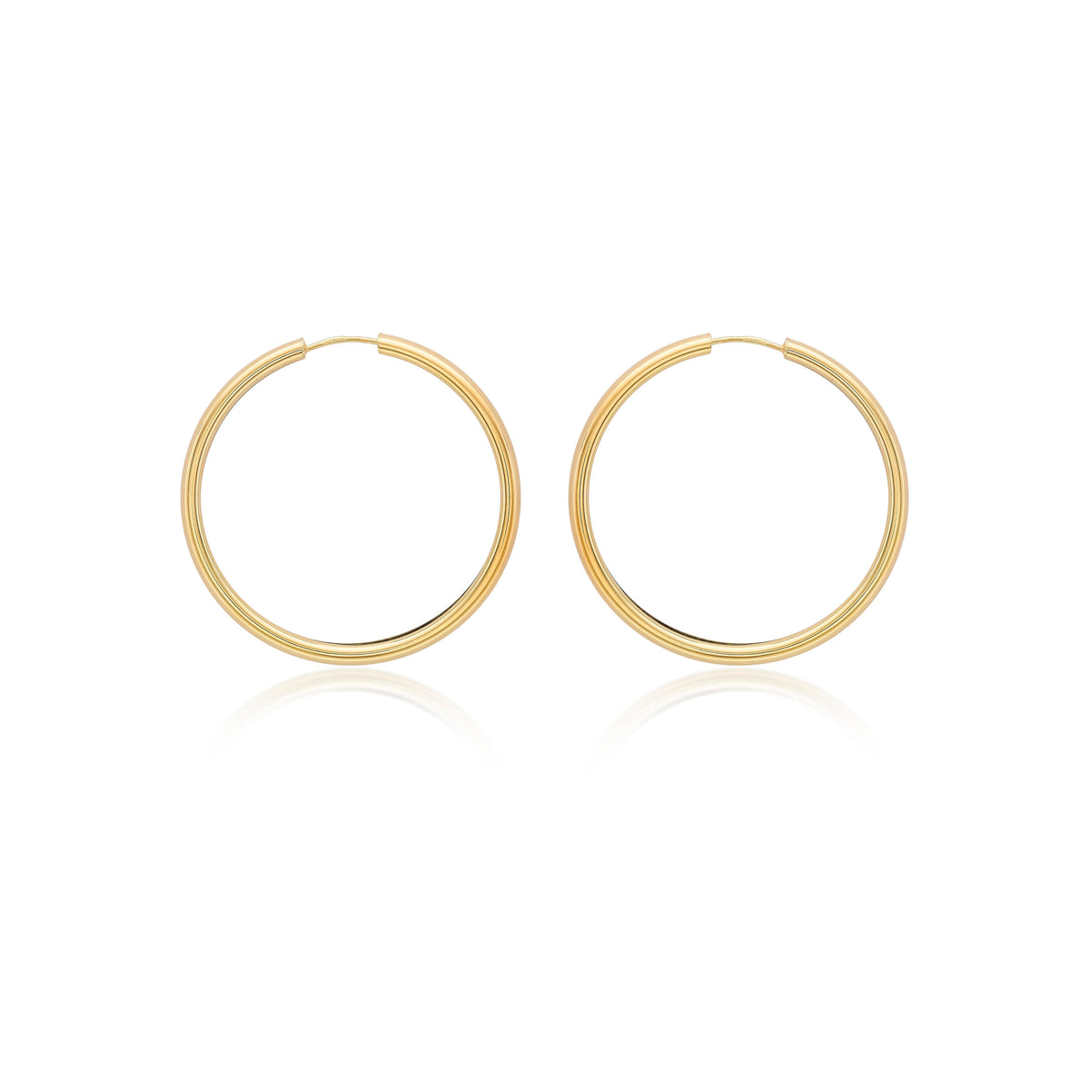 Big Gold Hoop Earrings