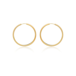 Big Gold Hoop Earrings