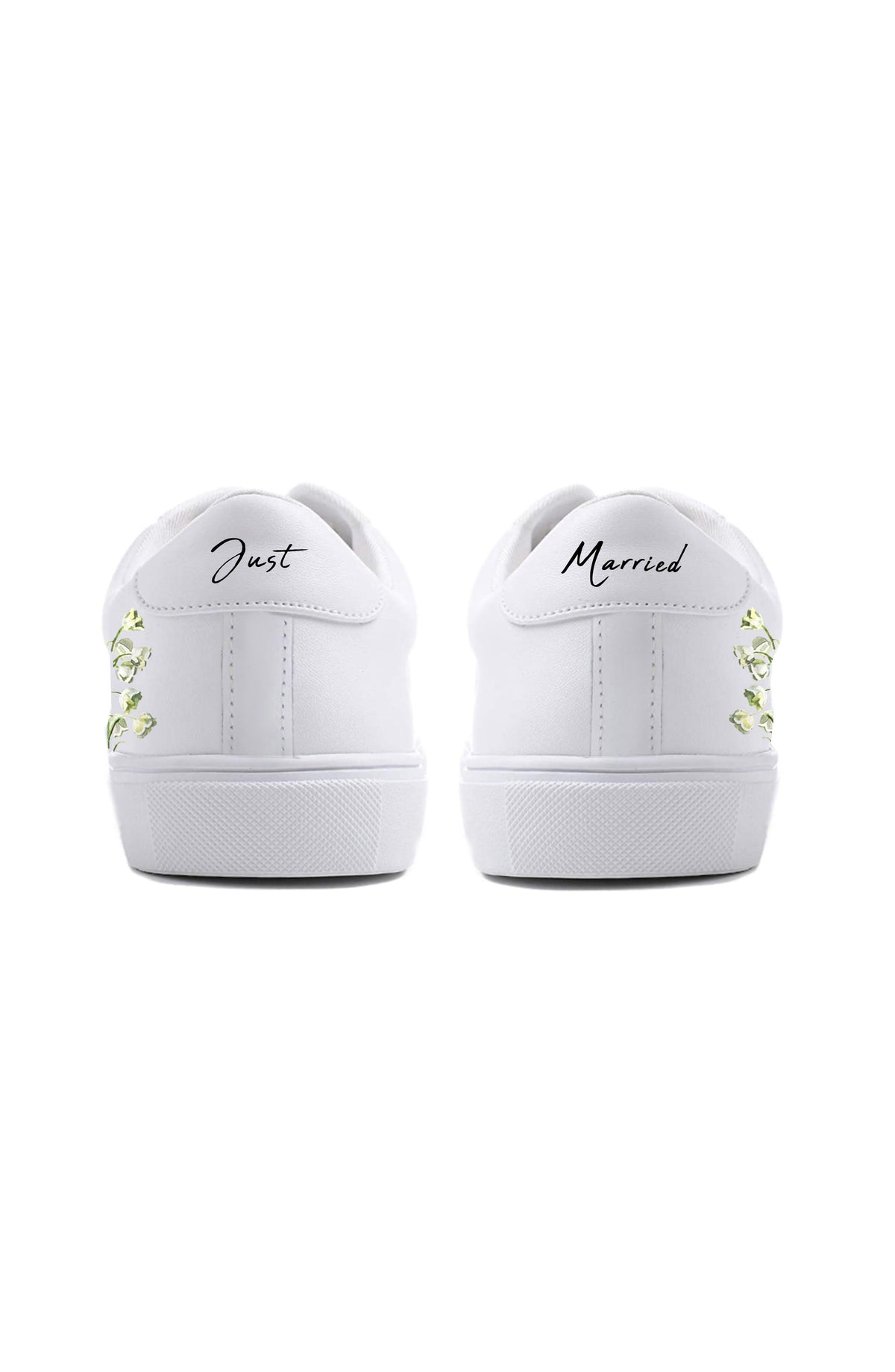 Just Married Floral Garden Sneaker