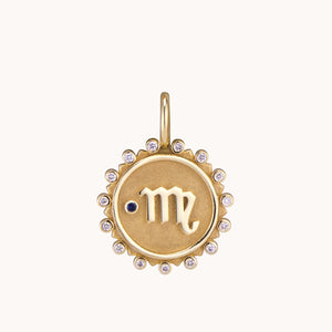 Virgo Pendant Necklace, Necklaces - Marlo Laz