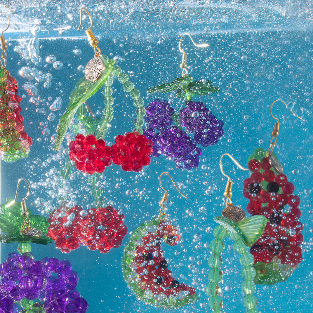 Mini Fruit Earrings