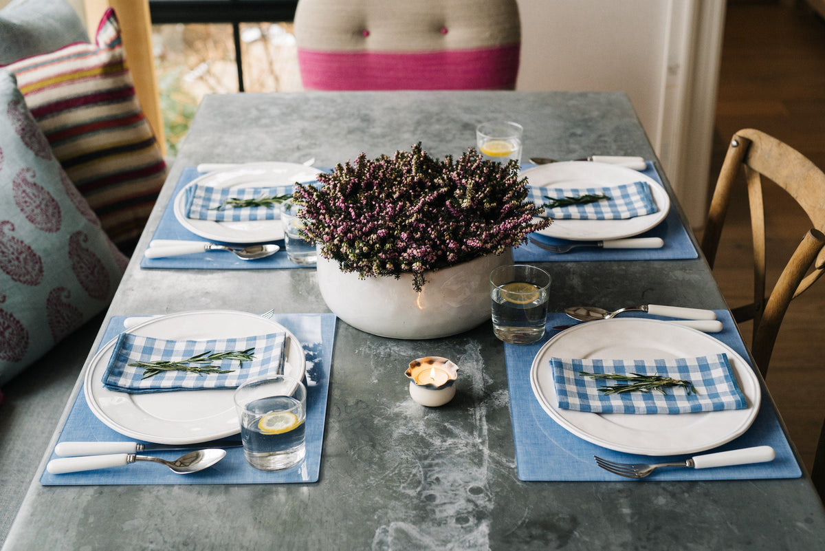 Campbell Blue Chambray Placemat